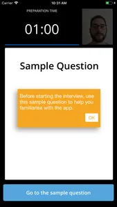 InterviewApp screenshot 1