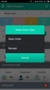 Bizeye Sales Order screenshot 2