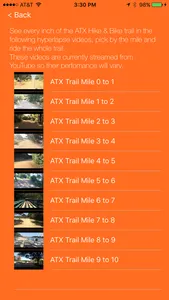 ATX Trail - never get lost or thirsty on Austin's Town Lake trail ever again. screenshot 3