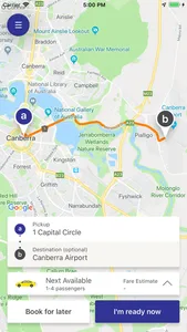 Canberra Elite Taxis screenshot 0