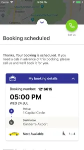 Canberra Elite Taxis screenshot 2