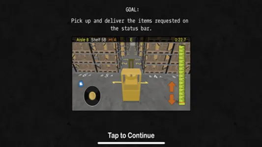 Forklift Warehouse Challenge screenshot 1