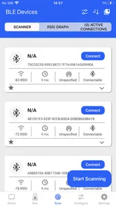 EFR Connect BLE Mobile App screenshot 1