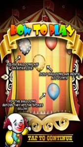 Circus Balloon Challenge LT screenshot 1