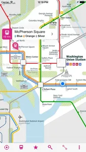 Washington Rail Map Lite screenshot 0
