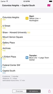 Washington Rail Map Lite screenshot 3