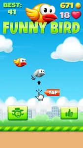 Flying Bird: jump! Fly & Fall screenshot 4