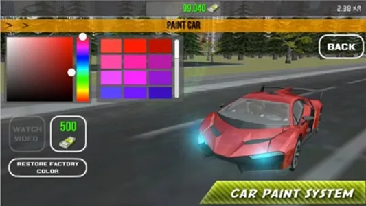 Fast Car Driving Simulator for Speed Race screenshot 1