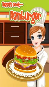 Tessa’s Hamburger – learn how to bake your hamburger in this cooking game for kids screenshot 0