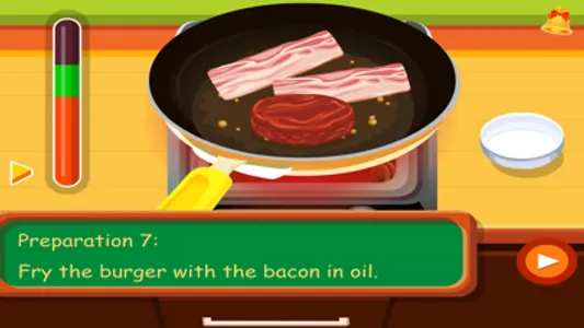 Tessa’s Hamburger – learn how to bake your hamburger in this cooking game for kids screenshot 2