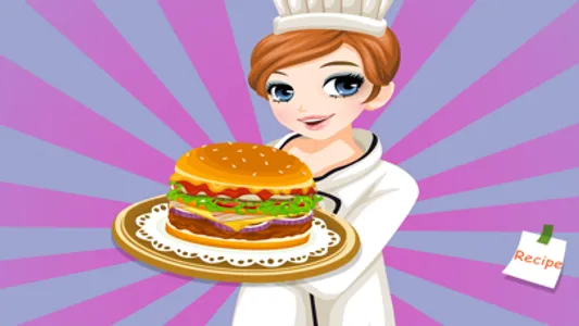 Tessa’s Hamburger – learn how to bake your hamburger in this cooking game for kids screenshot 3