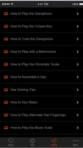 Saxophone Tutorials and Lessons For Beginners screenshot 1