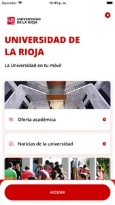 Universidad de La Rioja screenshot 0