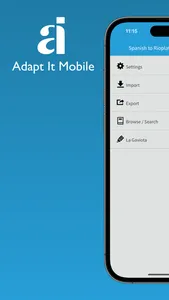 Adapt It Mobile screenshot 0