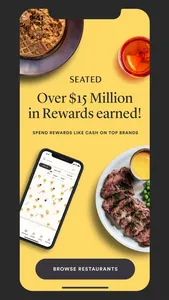 Seated-Reservations & Rewards screenshot 0