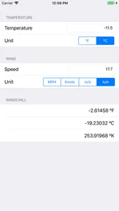 Windchill Temperature screenshot 3
