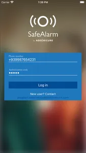 AddSecure SafeAlarm screenshot 0