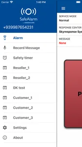 AddSecure SafeAlarm screenshot 1