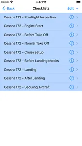 Pilot Checklist screenshot 3
