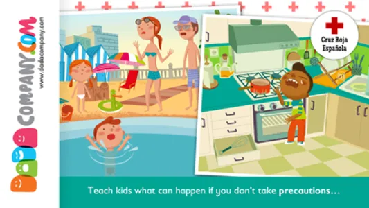 RED CROSS - Accident prevention and first aid for children screenshot 1