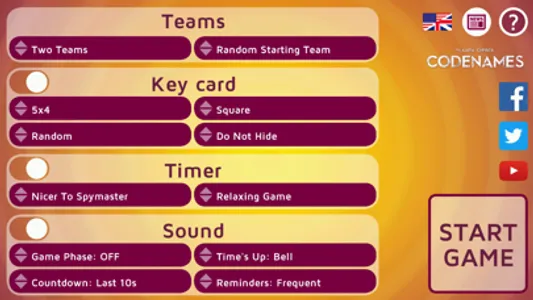 Codenames Gadget screenshot 0