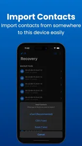 Easy Cleaner - Contact Backup screenshot 5