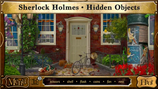 Hidden Objects Sherlock Holmes screenshot 1