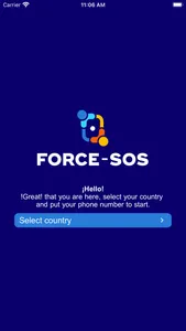 ForceSOS  Multi-assistance screenshot 1