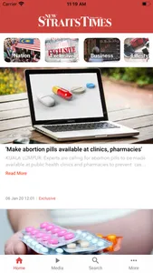 New Straits Times Mobile screenshot 1