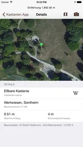 Kastanien App screenshot 1