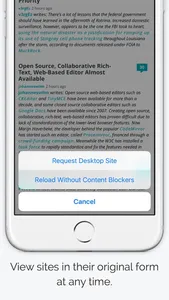 Clearly - Ad and Tracking Blocker screenshot 1