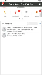 Bowie County Sheriff screenshot 2