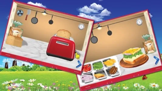 Kids school lunch maker – A school food & lunch box cooking game for girls screenshot 1