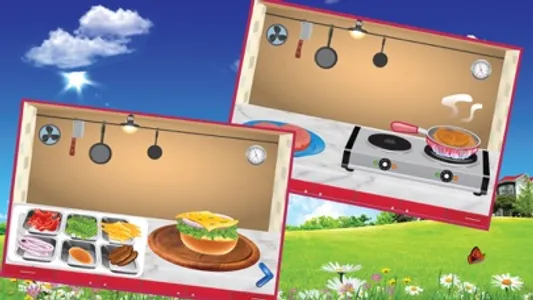 Kids school lunch maker – A school food & lunch box cooking game for girls screenshot 3