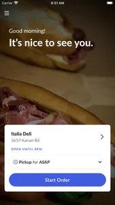 Italia Deli screenshot 1