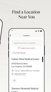 Cedars-Sinai screenshot 2