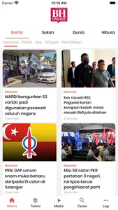 Berita Harian Mobile screenshot 0