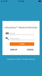 mSwasthya™ Medicine Monitor screenshot 1