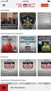 WRFA Public Radio App screenshot 1