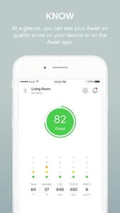 Awair Home - Breathe Easy screenshot 1