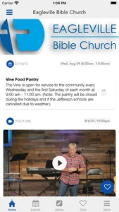 Eagleville Bible Church screenshot 1