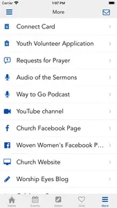 Eagleville Bible Church screenshot 2