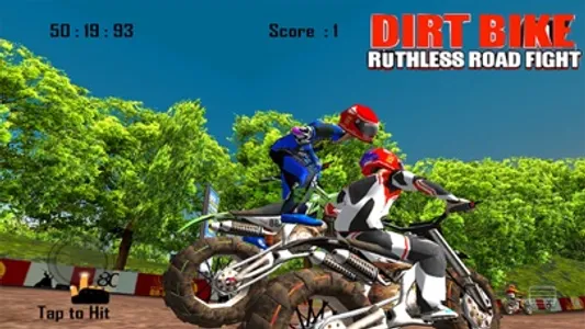 Dirt Bike Road Fight Racing screenshot 4