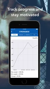 StrongBod - Free personal trainer and gym workout planner app for personalized fitness routines screenshot 1