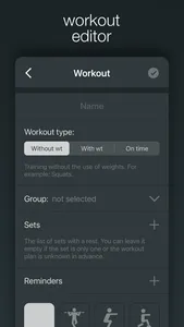 Targets - Workout Journal screenshot 4