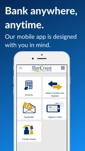 BayCoast Bank Business Mobile screenshot 0