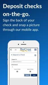 BayCoast Bank Business Mobile screenshot 2