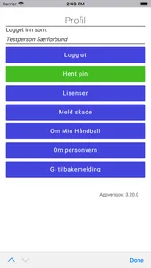 Min Håndball screenshot 6