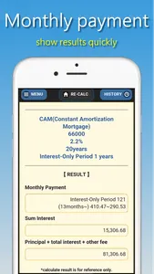 Mortgage Calculator Fairy screenshot 1