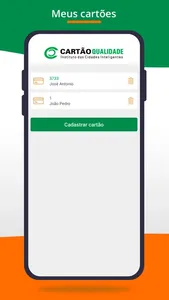 Cartão Qualidade screenshot 1